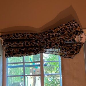 Peacock design dress